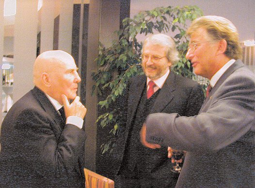 With Philippe Auguin and Siegfried Jerusalem, Nuremberg 2001