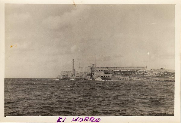 Hafeneinfahrt von Havanna, 1969